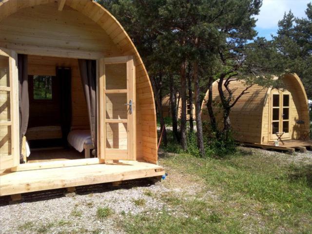 Camping La Chabannerie Hotell Saint-Martin-de-Clelles Eksteriør bilde